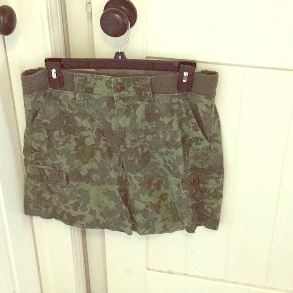 Camouflage Cargo Shorts